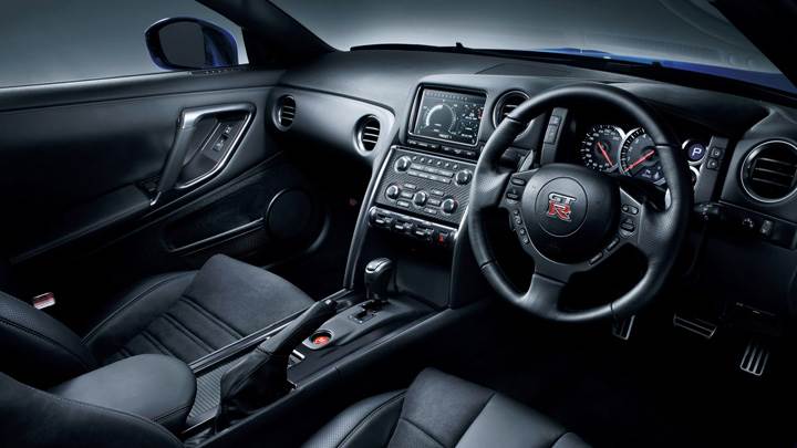2012 Nissan GT-R Interior Closeup